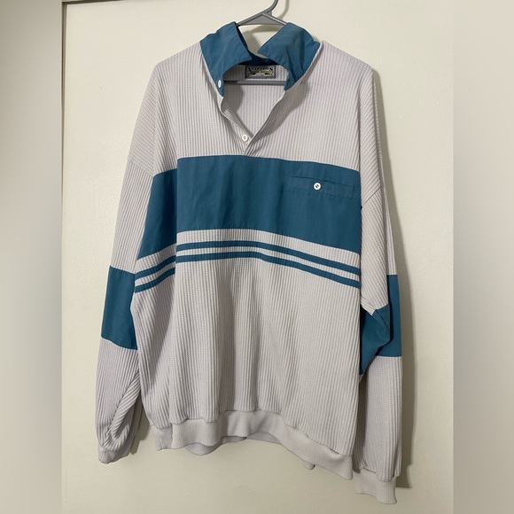 XCeptions Modern Classics Men’s 3XL Long Sleeve Vintage Polo - Picture 1 of 5